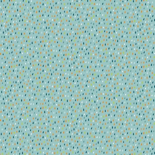 Tecido Sea Drops Menta | Poppy