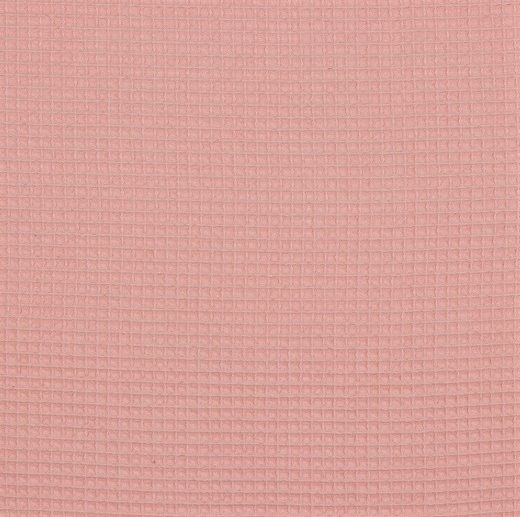 Tecido Waffle Piquet Rosa Blush