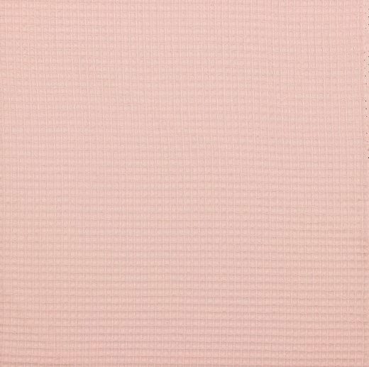 Tecido Waffle Piquet Rosa Claro