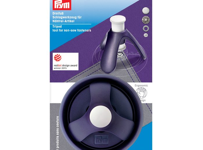 Tripé Perfurador Ergonómico para Aplicação de Botões sem Costura | Prym