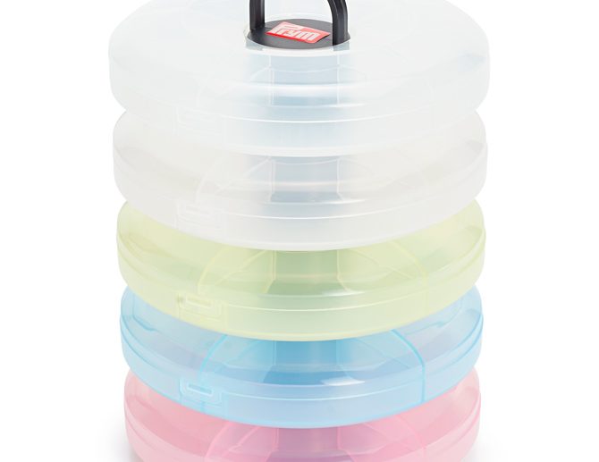 Caixas Donuts Coloridos Ø 13 cm | Prym