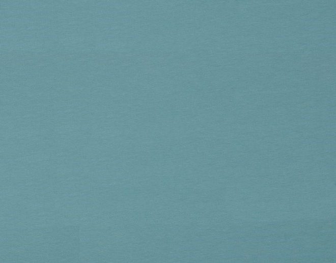Malha Jersey de Algodão Orgânico Aqua Escuro