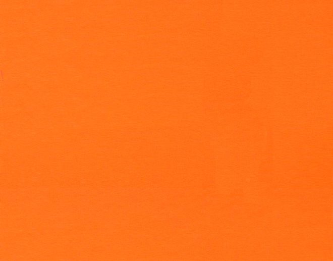 Malha Jersey de Algodão Orgânico Laranja