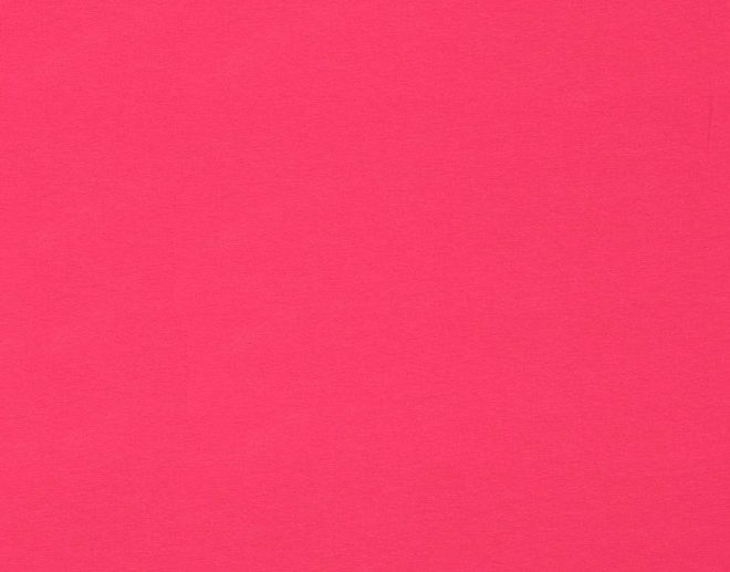 Malha Jersey de Algodão Orgânico Rosa Fúchsia