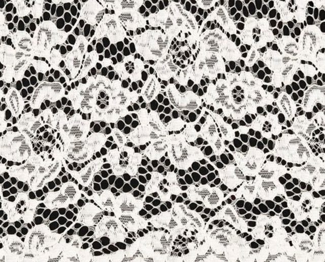 Renda Floral Cru