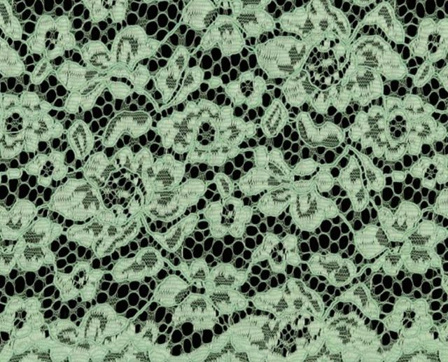 Renda Floral Menta