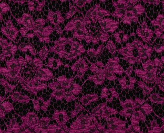 Renda Floral Roxo