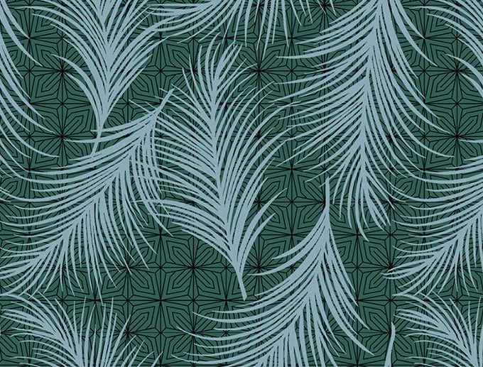 Tecido Alfons Feathers Penas
