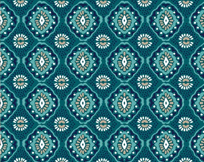 Tecido Doina 1 Azul