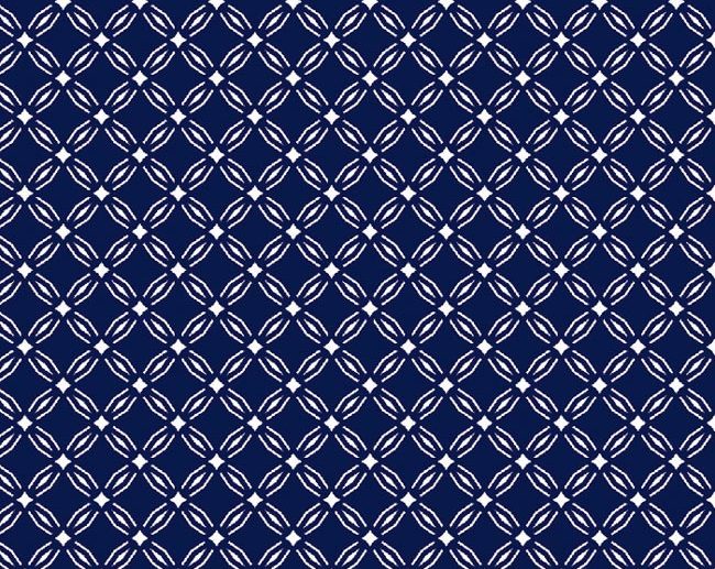 Tecido Emil 2 Azulejo Marinho