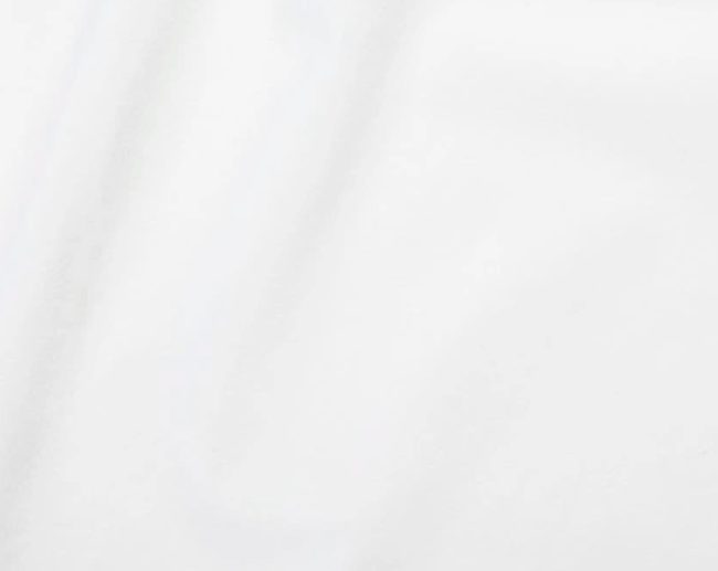 Tecido Liso Antibacteriano de Algodão Branco