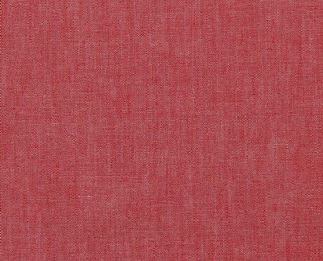 Tecido Oxford de Algodão Liso Vermelho