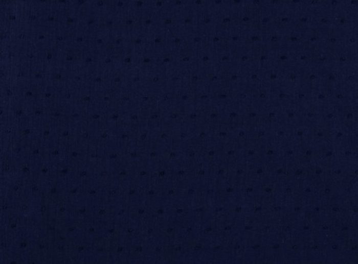 Tecido Plumeti de Algodão Azul Marinho/Navy