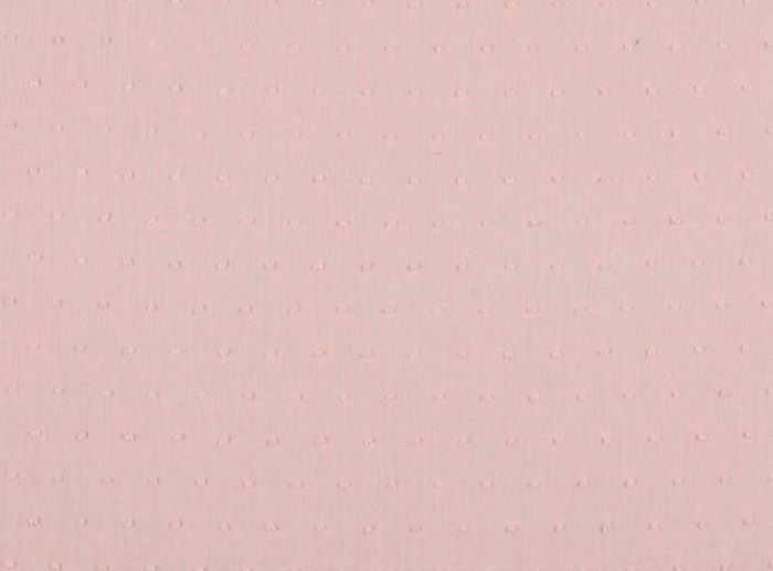 Tecido Plumeti de Algodão Rosa