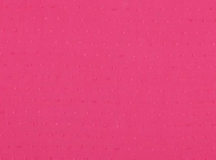 Tecido Plumeti de Algodão Rosa Pink