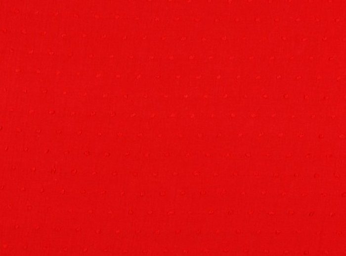 Tecido Plumeti de Algodão Vermelho