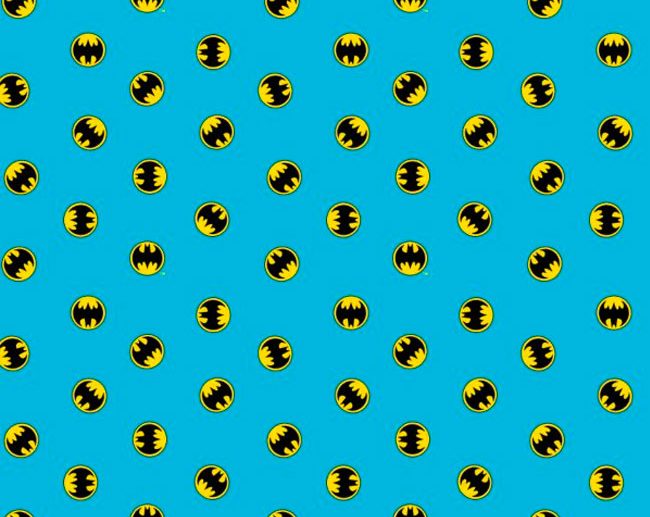Tecido Super-Heróis DC Logo Batman