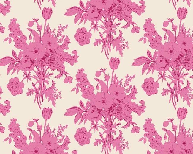 Tecido Tilda Botanical Plum