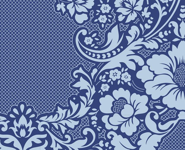 Tecido Tilda Eleanore Blue