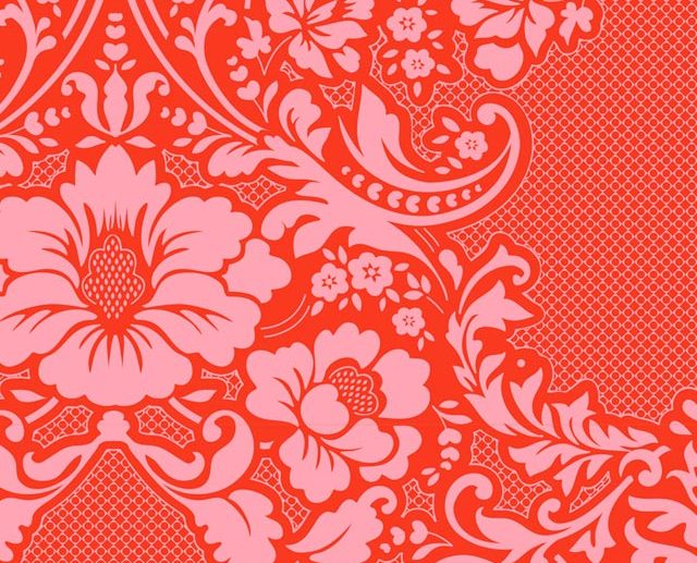 Tecido Tilda Eleanore Coral