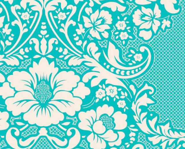Tecido Tilda Eleanore Teal