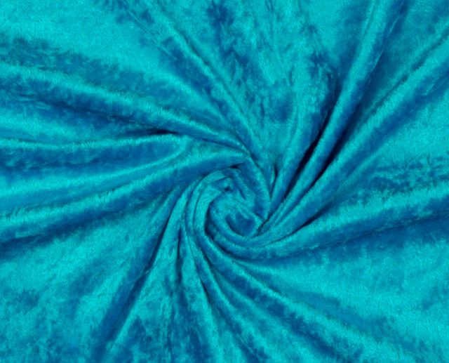 Veludo Fino Crushed Azul
