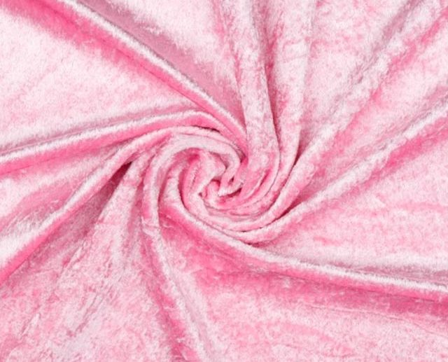 Veludo Fino Crushed Rosa