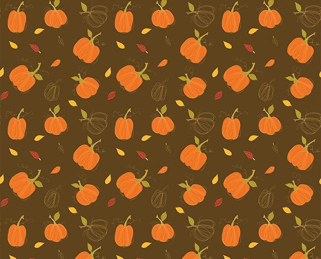 Tecido Riley Blake Adel in Autumn Pumpinks Chocolate