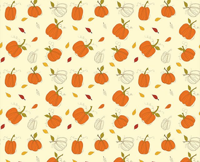 Tecido Adel in Autumn Pumpinks Creme | Riley Blake