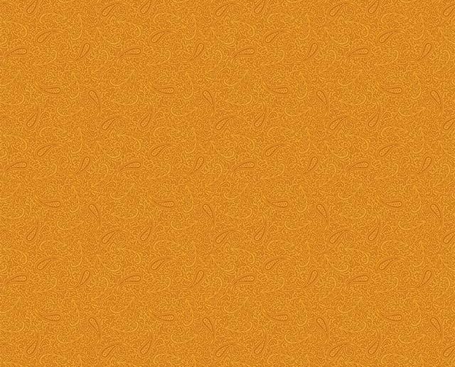 Tecido Bountiful Autumn Paisley Laranja | Riley Blake
