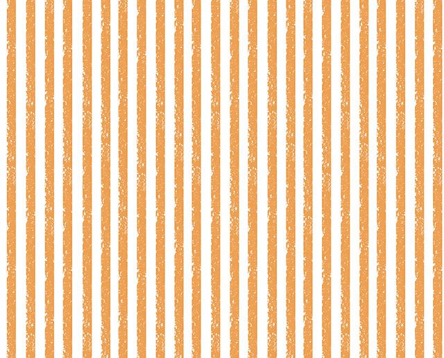 Tecido Crayola Stripe Riscas Lápis de Cera Laranja | Riley Blake