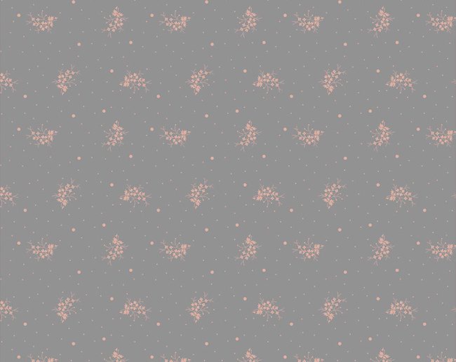 Tecido Exquisite Bouquet Floral Dusk Glitter Rose Gold | Riley Blake