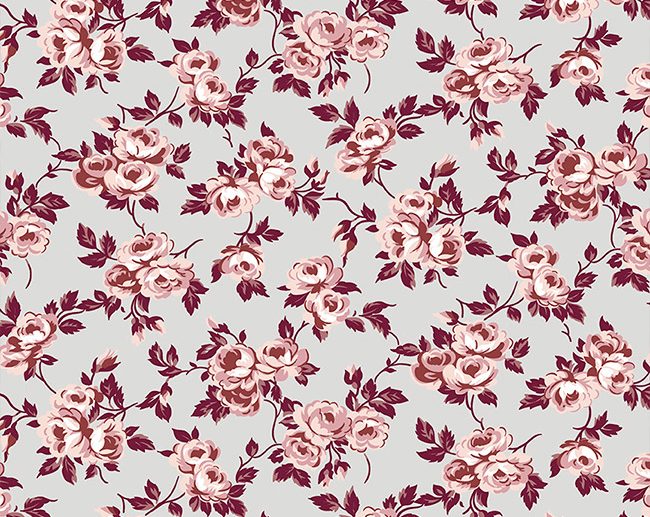 Tecido Exquisite Flores Cinza | Riley Blake