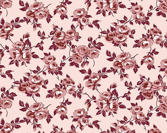 Tecido Exquisite Flores Rosa Blush | Riley Blake
