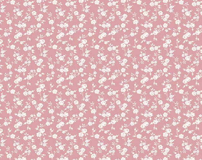 Tecido Exquisite Vines Floral Rosa | Riley Blake