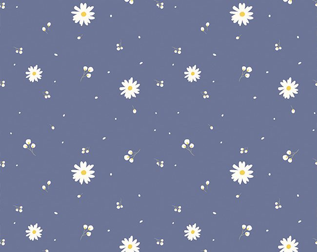 Tecido Poppy and Posey Buds Floral Ametista | Riley Blake
