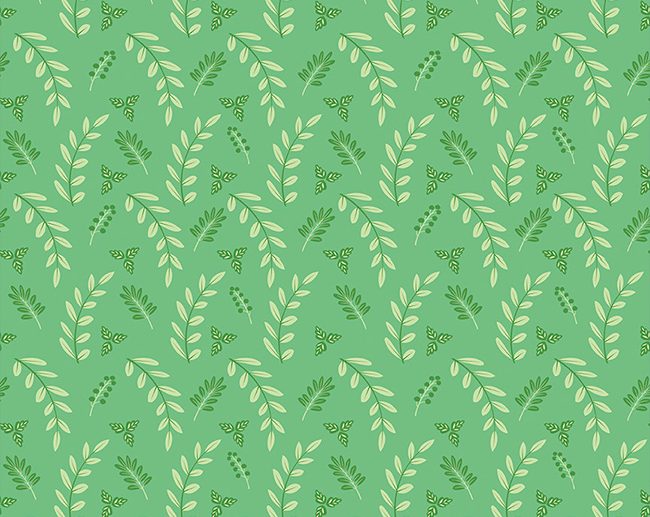 Tecido Poppy and Posey Folhas Verde | Riley Blake