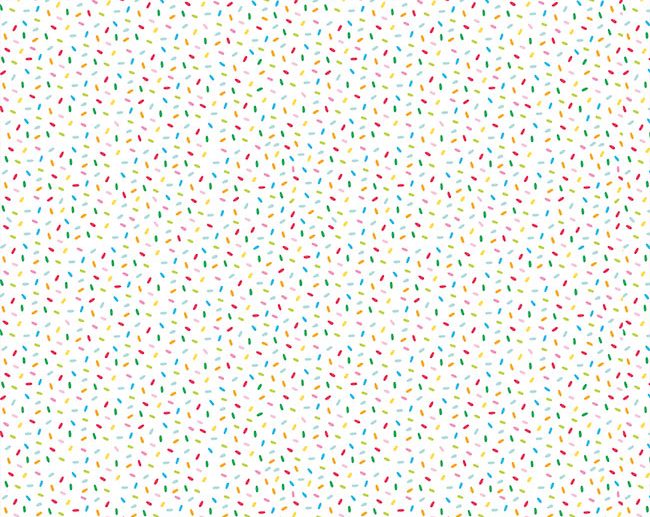 Tecido Rainbowfruit Let’s Chill Confetti Branco | Riley Blake