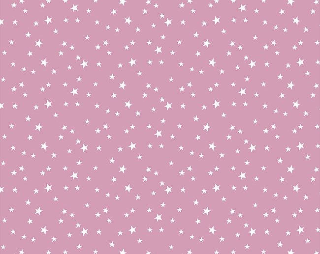 Tecido Starry Night Estrelinhas Lilás
