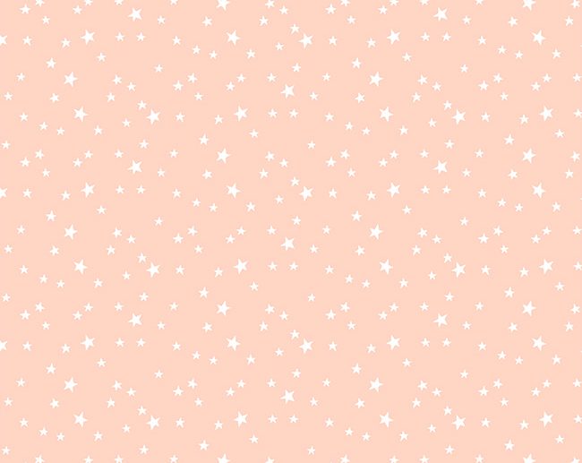 Tecido Starry Night Estrelinhas Rosa Pó