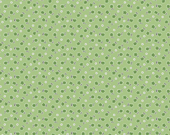 Tecido Stitch Bloom Floral Verde | Riley Blake