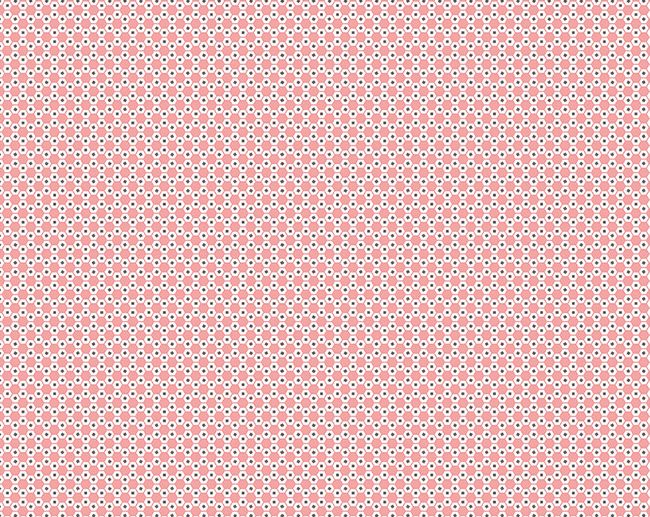 Tecido Stitch Hexágonos Coral | Riley Blake