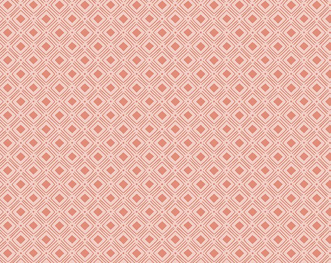Tecido Tea with Bea Diamantes Coral | Riley Blake