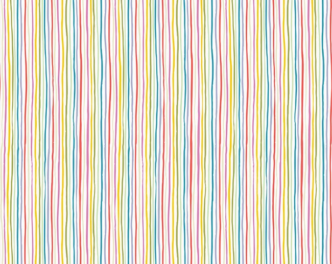 Tecido Tiny Treaters Spooky Stripe Riscas Multicor | Riley Blake