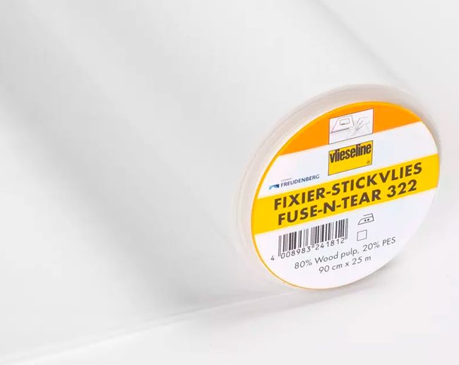 Fixier-Stickvlies Reforço Termocolante para Bordados | Vlieseline