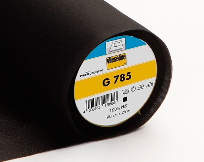 G785 Entretela de Tecido Preto | Vlieseline