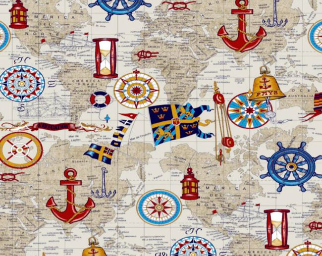 Loneta Mundo Mapa & Náutico