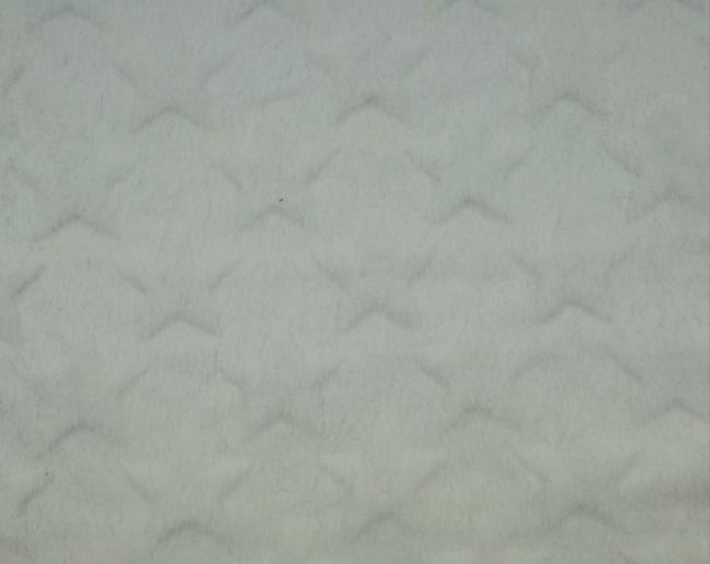 Tecido Pelinho Estrelas Branco
