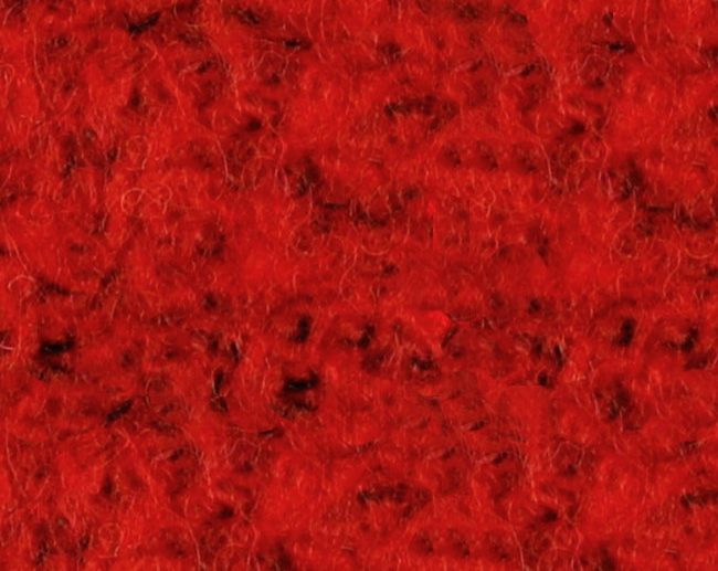 Tecido Boucle Confeção Mistura de Lã Vermelho