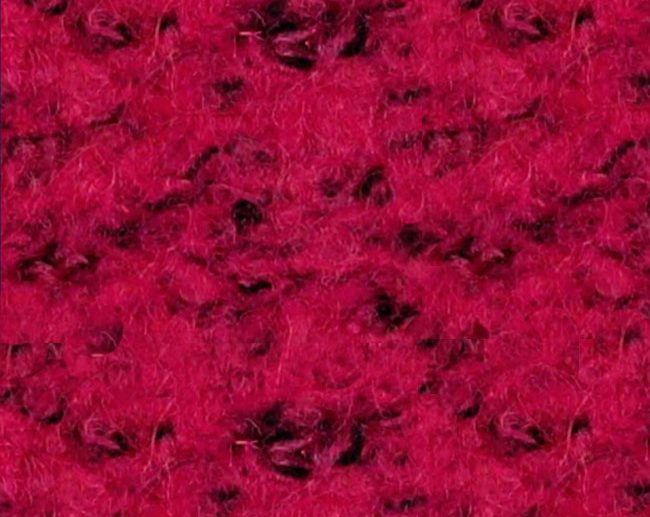 Tecido Boucle Confeção Mistura de Lã Violeta